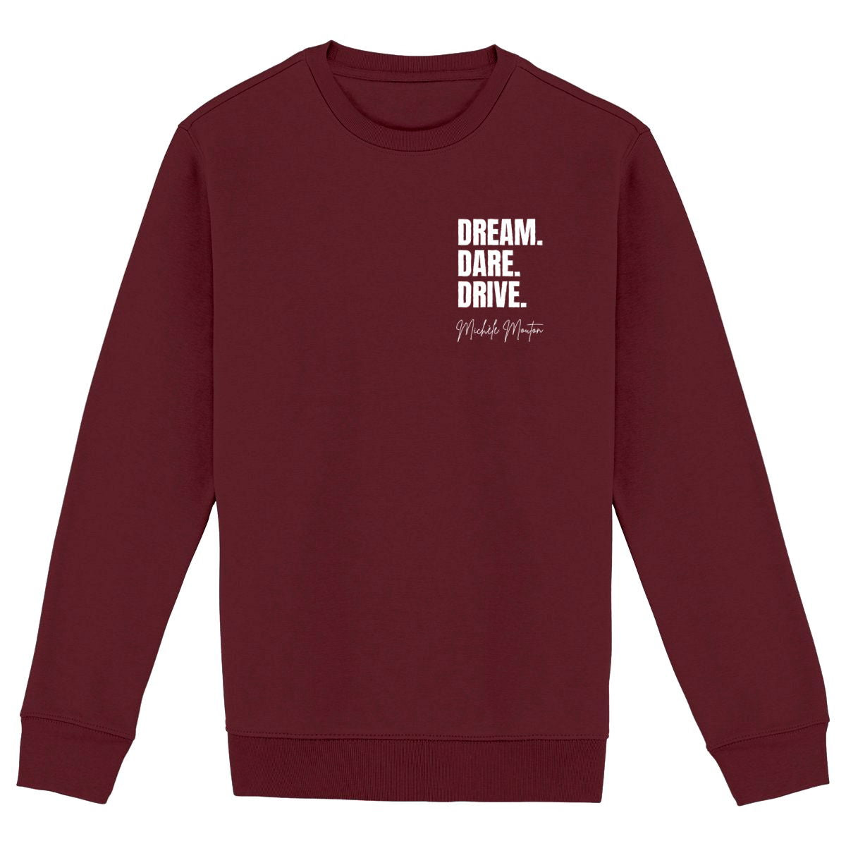 Nothing is Impossible - Sweatshirt Unisex - front_burgundy