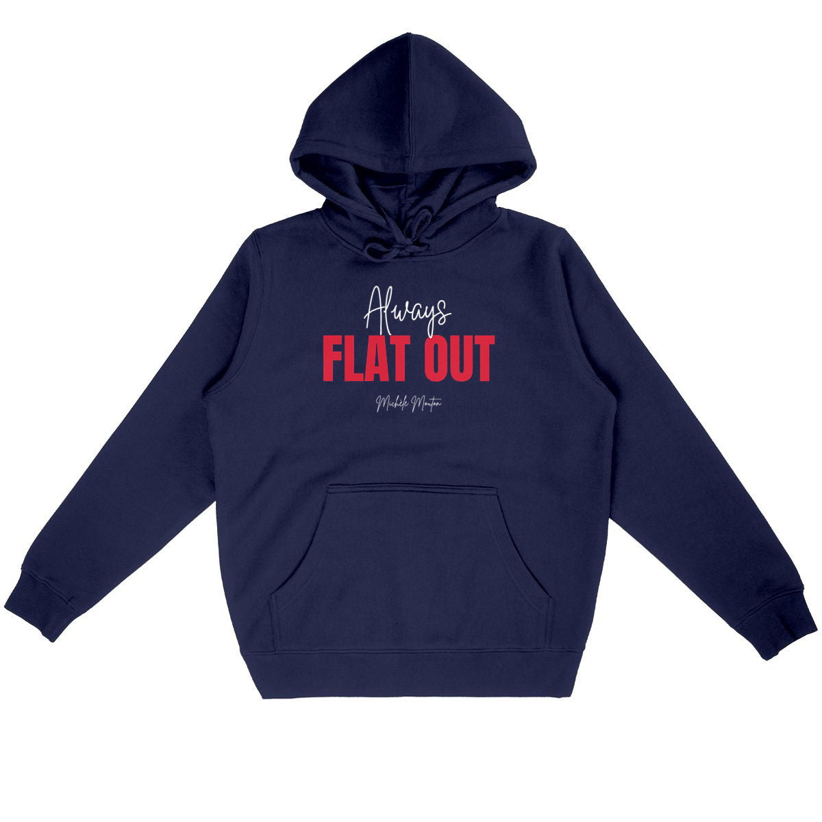 Always Flat Out - front_navy