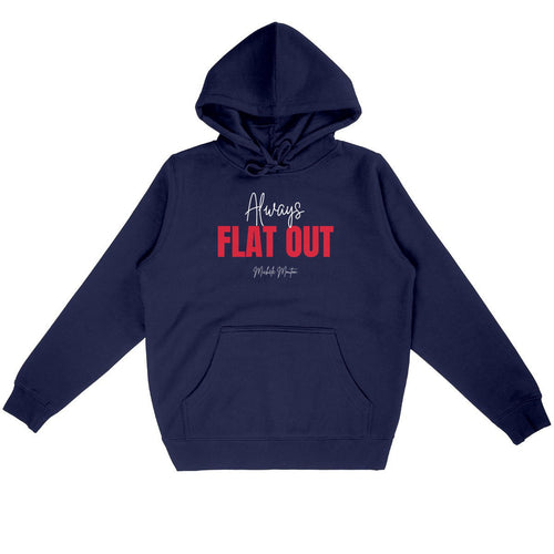 Always Flat Out - front_navy