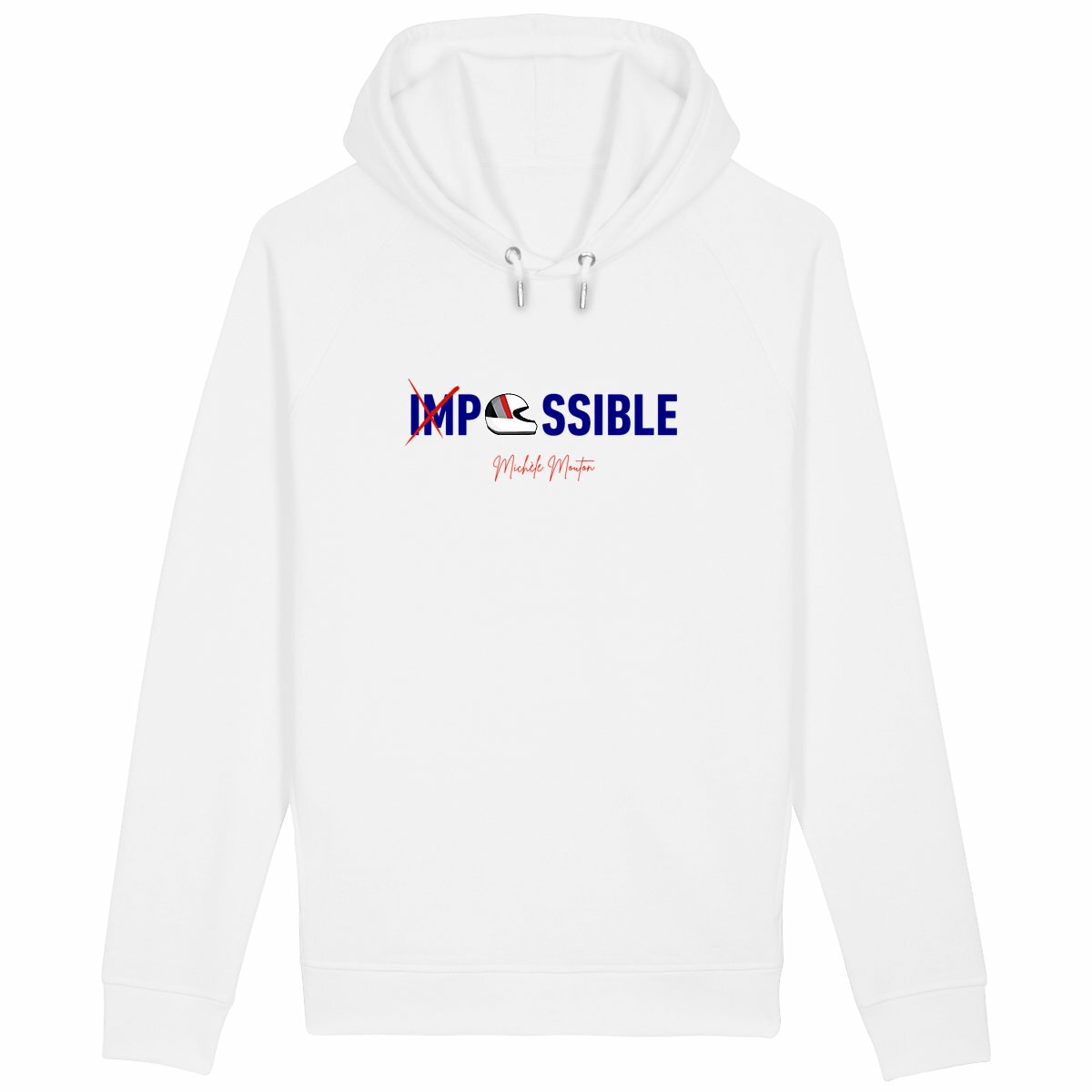 Nothing is Impossible - Hoodie Unisex - front_white