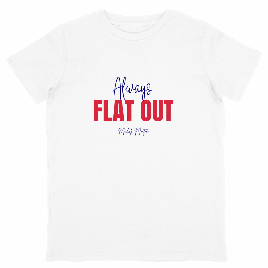 Always Flat Out T-shirt Kid - front_white