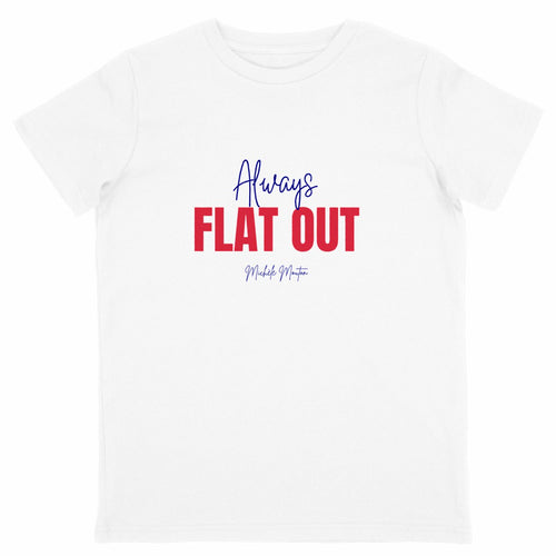Always Flat Out T-shirt Kid - front_white