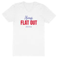 Always Flat Out V-neck T-shirt Men - front_white
